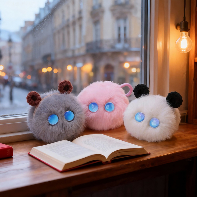 AI Toy Companion Plush Fui AI Smart Conversational Doll, Compatible in 66 Countries