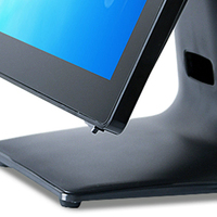 15 дюймов 1024*768p Windows tablet pos терминал сканер цены для супермаркета