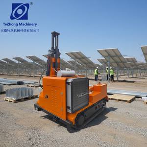 Pile driver hydraulique compact <span class=keywords><strong>de</strong></span> 4500 kg, capable <span class=keywords><strong>de</strong></span> manipuler des palplanches en acier avec une spécification <span class=keywords><strong>de</strong></span> hauteur <span class=keywords><strong>de</strong></span> 4,5 mètres - Product Image 1