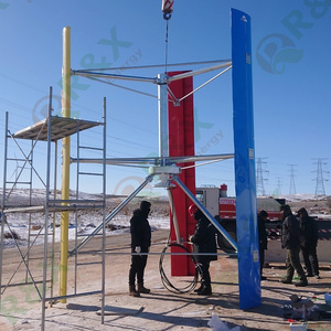 H Type 1KW 3KW 5KW 10KW Vertical Axis Wind <b>Generator</b> 48V to 220V for Home Use RX-HV Series 2kw Vertical Axis Wind RX-HV - Product Image 1