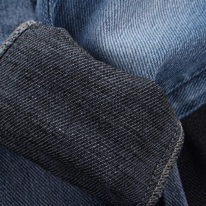 Tejidos de mezclilla elásticos de algodón suave de tejido especial trasero de colores materiales de jeans - Product Image 1