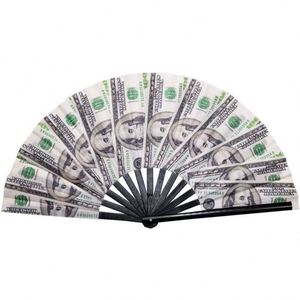 Custom Logo Printed Foldable Hand Fan Made in China Durable Plastic PP Business Gift with <b>Keychain</b> <b>Anime</b> Animal Pattern - Product Image 6