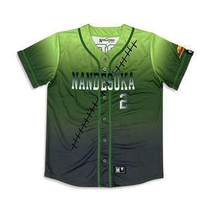 Jersey de béisbol personalizado sublimación diseño patrón bordado ropa de béisbol forma fabricante de Vietnam - Product Image 2