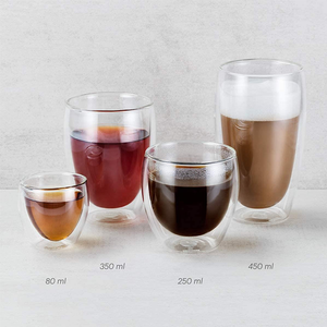 Aeofa <span class=keywords><strong>verres</strong></span> à expresso à <span class=keywords><strong>double</strong></span> <span class=keywords><strong>paroi</strong></span> tasse en verre borosilicate à <span class=keywords><strong>double</strong></span> <span class=keywords><strong>paroi</strong></span> résistant à la chaleur tasse à café en verre à <span class=keywords><strong>double</strong></span> <span class=keywords><strong>paroi</strong></span> - Product Image 2