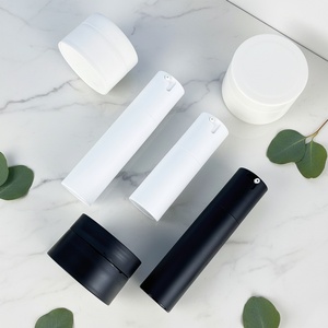 Wholesale 30ml 50ml White Twist Left Right Turn Unlock Open Airless Lotion Conditioner Hair Foundation Cream <b>Pump</b> <b>Bottle</b> - Product Image 6