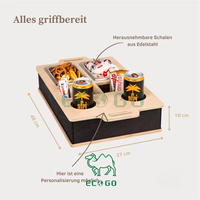 Bambou Bois Nouveau Design Pratique Canapé Caddy Boisson Snack Titulaire Bambou Canapé Porte-Gobelet Plateau Pour Canapé-Lit