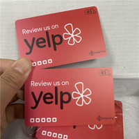 Toque y comparta NFC inteligente sin contacto Revise con nosotros en la tarjeta Trip Advisor Código QR Tripadvisor NFC Tarjeta de revisión QR