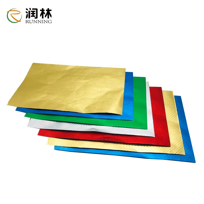 colored aluminum foil paper chocolate wrapping paper