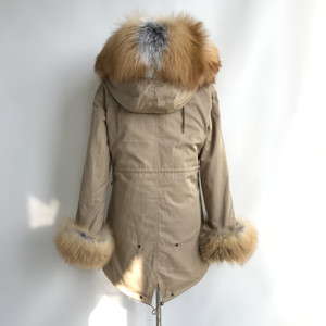<span class=keywords><strong>Parka</strong></span> <span class=keywords><strong>imperméable</strong></span> pour femmes, sweat à <span class=keywords><strong>capuche</strong></span> chaud et personnalisé, Style coréen, Long épais, <span class=keywords><strong>avec</strong></span> col en fourrure, vente en gros, tendance - Product Image 4