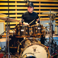 PD Factory Full Maple Professional Drum Set 5 Piece Acoustic Drum Kit with Heavy Duty Thick Metal Hardware Percussion Instrument