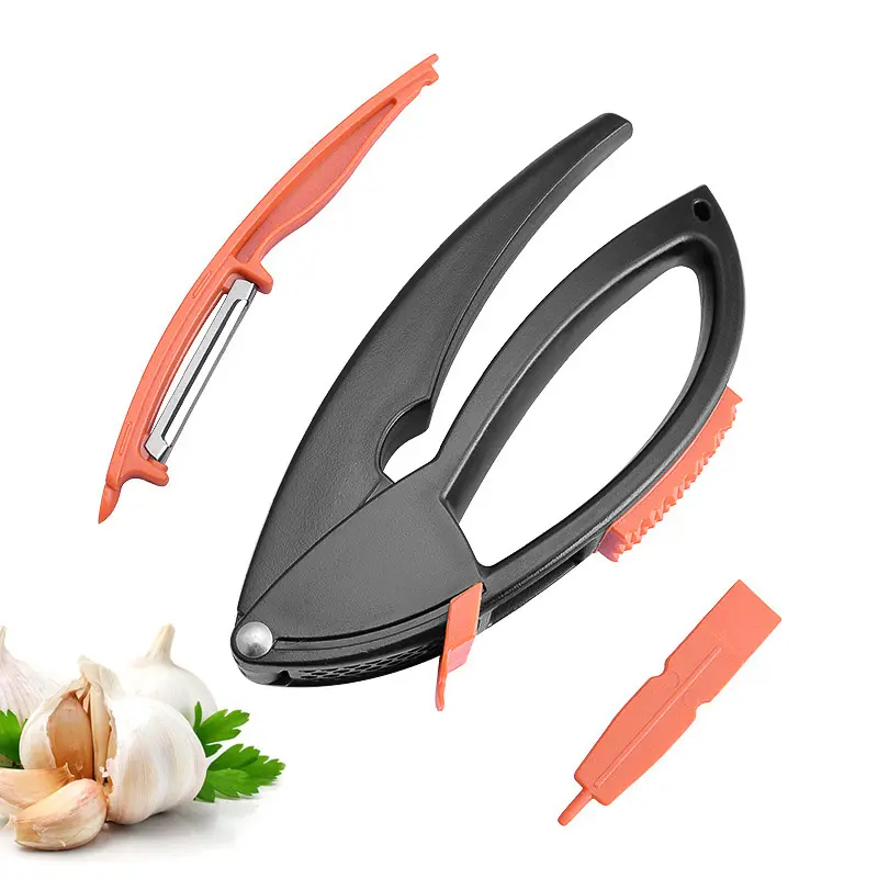 NEW multi-function meat tenderizer kitchen accessories potato vegetable and fruit peeler garlic press