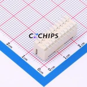 WAFER-PHB2.0-20PLB-GM Wire-to-Board Pin Header SMD,P=2mm Connector 2x10P 2mm Vertical Mount PHB - Product Image 2