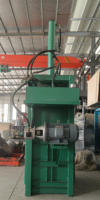 Presse à balles verticale hydraulique automatique pour carton et plastique, compacteur industriel de petite taille, haute capacité