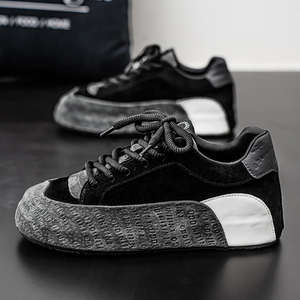 Chaussures décontractées sportives rétro pour hommes, légères et respirantes, durables, pour les sports de plein air avec semelles épaisses pour la course à pied - Product Image 6