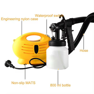 Kit de Autobronceado con Aerógrafo DIY con Estuche de Transporte, Acero Inoxidable y Plástico, Compatible con 110V/220V, <span class=keywords><strong>Spray</strong></span> para Uso Corporal - Product Image 4