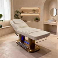 Fabricant de lits de beauté, lit de massage cosmétique à 4 moteurs avec commande au pied intelligente
