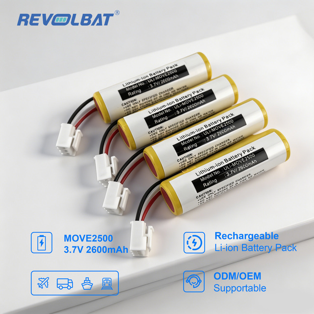 Revolbat POS Machine Replacement Lithium Battery Pack 3.7V 2600mAh IWL220 IWL250 Move 3500 Move 2500 Replacement Battery Pack