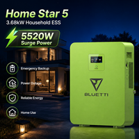 Sistema de Almacenamiento de Energía Solar para el Hogar, Todo en Uno, Fuera de la Red, con Carga Solar Fotovoltaica, For Home Star 5, 5024 Wh, 3.68 kW, MPPT