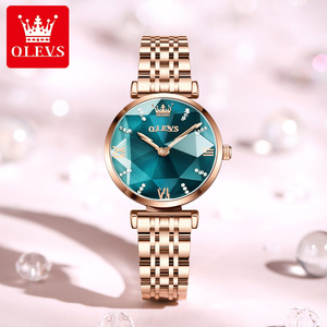 Reloj de Cuarzo Impermeable de Venta Directa de Fábrica, Relojes Personalizados de Alta Calidad con Logotipo, Reloj de Cuarzo de Lujo OLVES 6642 - Product Image 5