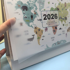 Calendario personalizado Calendario de escritorio de impresión 2026 Papel offset de alta calidad con logotipo personalizado para regalos corporativos - Product Image 3