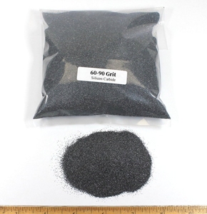Silicon Carbide (<b>Black</b>) Grit Abrasive Blasting Media 99% Purity 60-120 Mesh - Product Image 3
