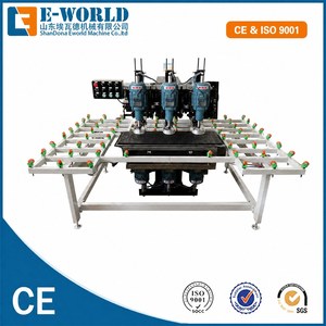 Máquina perforadora de vidrio automática de tres cabezales, alta estabilidad, bajo nivel de ruido, fácil mantenimiento. - Product Image 2