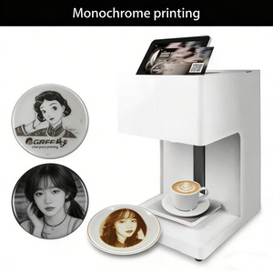 Impresora de Café 3D con WiFi, Máquina de Café Digital Automática para <span class=keywords><strong>Impresión</strong></span> de <span class=keywords><strong>Fotos</strong></span> en Cafeterías, Nueva Condición - Product Image 1