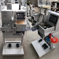 La machine commerciale de perle à tête unique attache la machine automatique de fixation de perle de perlage