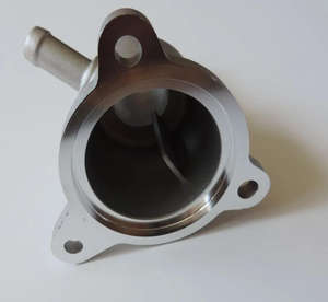 Flangia del Refrigerante in Alluminio 8200561420 per Renault <span class=keywords><strong>Clio</strong></span> Kangoo Scenic 1.4 1.6 <span class=keywords><strong>16v</strong></span>, <span class=keywords><strong>Ricambi</strong></span> Auto per Raffreddamento - Product Image 2