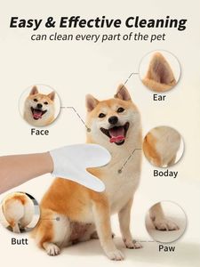 Vente en gros usine : Nouvelles <span class=keywords><strong>lingettes</strong></span> multi-usages <span class=keywords><strong>pour</strong></span> animaux de compagnie (chiens et chats) – Séchage rapide, <span class=keywords><strong>nettoyage</strong></span>, désodorisation et toilettage – Produit phare à succès - Product Image 5