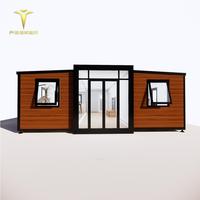 Maisons et villas préfabriquées en Guyane, nouveau design de conteneur / maison préfabriquée en conteneur / maison en conteneur avec roues