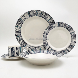 Juego de vajilla de porcelana mexicana, 20 piezas, proveedor de fábrica China - Product Image 4