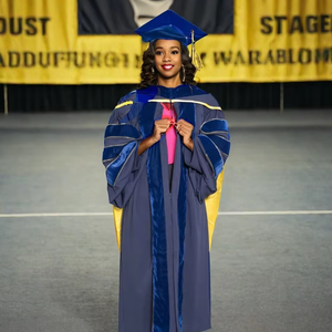 Set di Toghe per Cerimonia di Laurea Universitaria 2024, Uniformi Scolastiche per Australia e Africa, Vendita all'Ingrosso - Product Image 5