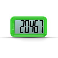 Écran LCD numérique 3D avec capteur de mouvement 3D, gradation automatique sans fil, recharge USB, podomètre pour le sport, la santé et la marche
