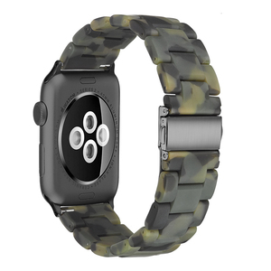 Múltiples colores de moda correa de resina pulsera de banda de reloj para <span class=keywords><strong>Apple</strong></span> <span class=keywords><strong>Watch</strong></span> todos serie 38/40mm/42/44mm - Product Image 4