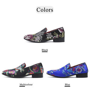 37-48 большие размеры для мужчин и женщин с вышивкой стиль курение лоферы с острым носком; Повседневная обувь; Лоферы; Обувь под свадебное платье туфли 7716 - Product Image 6