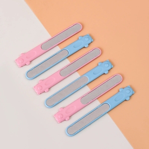 Mini <span class=keywords><strong>lima</strong></span> de uñas de plástico de punta redonda <span class=keywords><strong>Lima</strong></span> de uñas de bebé de seguridad <span class=keywords><strong>para</strong></span> <span class=keywords><strong>recién</strong></span> <span class=keywords><strong>nacidos</strong></span> - Product Image 3
