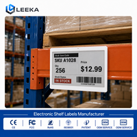 Etiqueta de Precio Electrónica de Alta Resolución LEEKA ESL, Resistente al Agua, Fácil de Usar, Etiqueta Inteligente de 4 Colores para Estantes