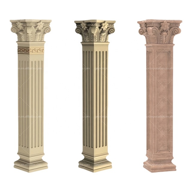 30cm Wide 4meters High Abs Plastic square Concrete Column Moulds Construction Pillar Formwork Decorative Pillar Moulding Molds