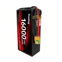 Promo Terbatas Baterai LiPo Semi Solid State Tegangan Tinggi 4.35v 6s 12s 14s 10000mah 16000mah untuk Drone UAV