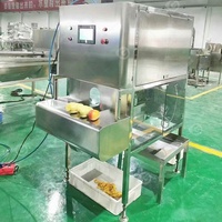 Automatische Industriële Elektrische Fruit Appel Oranje Mango Kern Verwijderaar Gesneden Dunschijfsnijmachine En Schil Machine