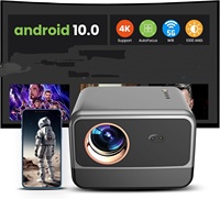 Nouveau projecteur BT 5G double bande WIFI haute définition haute lumen 1080P projecteur bureau et maison LED