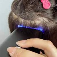 2024 nouveaux outils d'extension de cheveux technologie v-Light perruque pièce vrais cheveux outil de greffe rapide v lumière Extensions de cheveux Kit ensemble