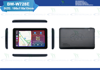 Écran intelligent 7 pouces OEM ODM Carplay/Android Auto 4+64 Go Système Android 14 Mirror Link