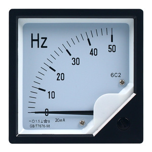 เครื่องวัดความถี่อนาล็อก 6C2 50 Hz สำหรับงานอุตสาหกรรม หน้าปัดชัดเจน - Product Image 2