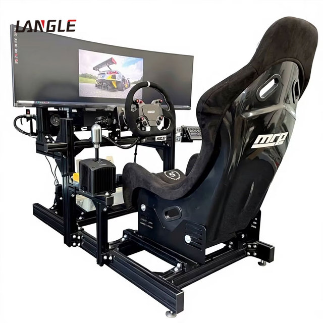 Made in China New Driving Simulator Cockpit Complete Set Flight Simulator Cockpit Rig 4080 Aluminum Profile Sim Racing Rig
