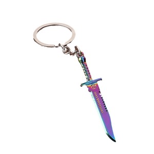 Stylish Claw Knife Metal <b>Model</b> Keychain Car Pendant Creative Bag Charm Gift for Men Collection Decoration - Product Image 5