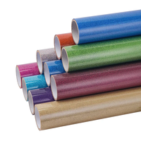 YS Wholesale Korea Quality Flex Iron on Pink Vinyl Sheets Rolls Vinil Textil Glitter HTV Heat Transfer Vinyl for Clothing TShirt