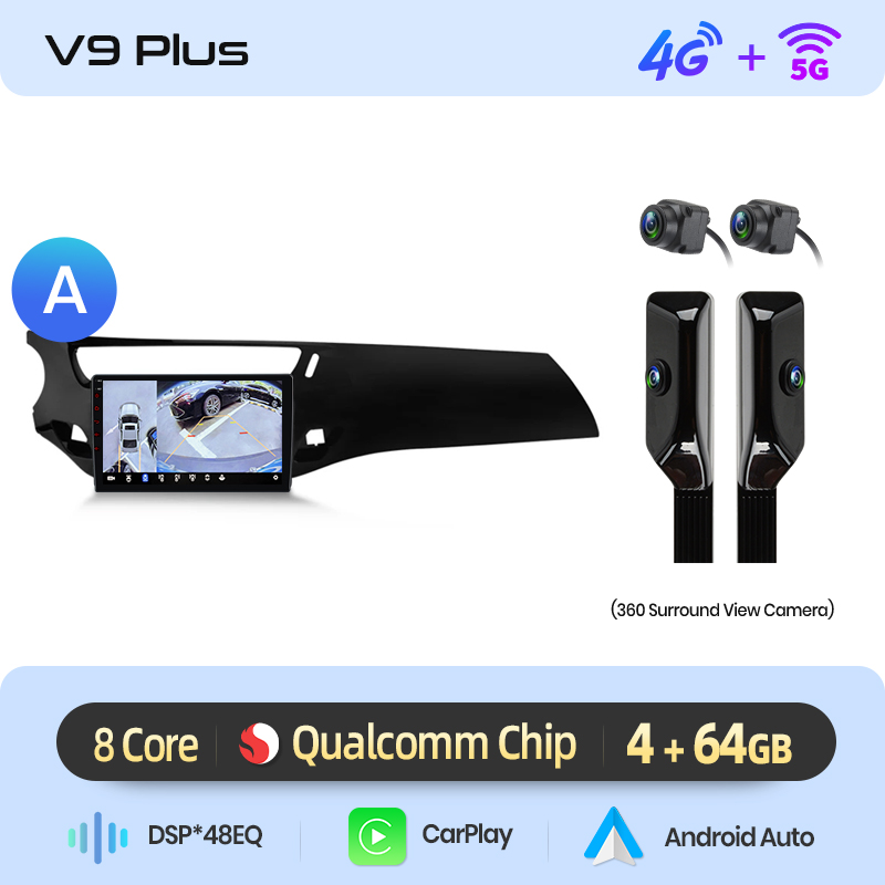 V9 plus +360 CAM negro(4+64GB) A