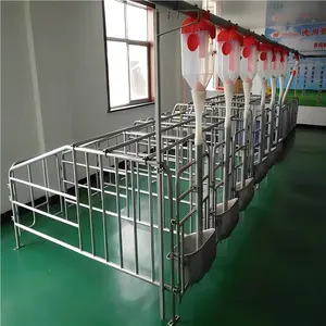 Cage d'engraissement des porcs caisses d'engraissement cages pour animaux conception de ferme porcine usines chinoises vente en gros équipement de porcherie personnalisé enclos pour porcs